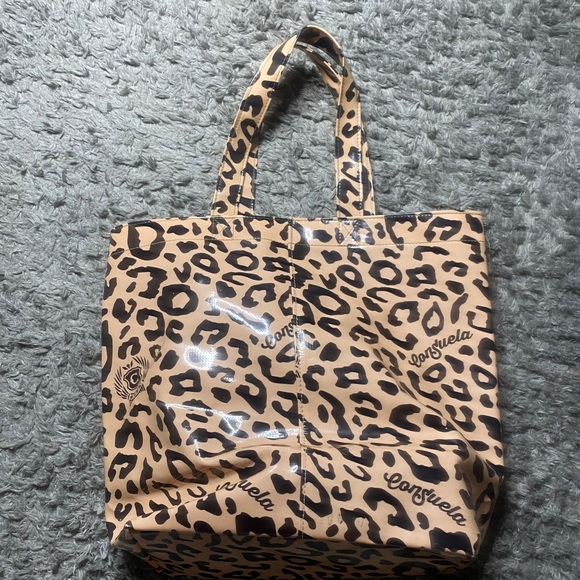 Consuela Bags Consuela East West Breezy Bam Bam Tote Bag Leopard